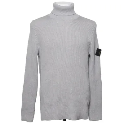 Pul à col roulé (Gris) de Stone Island Laine