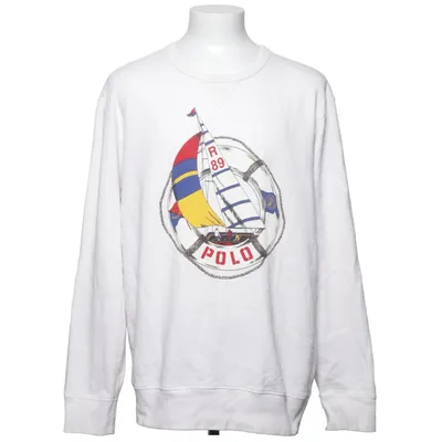 Sweatshirt (Weiß, Mehrfarbig) von Polo Ralph Lauren Baumwolle, Polyester