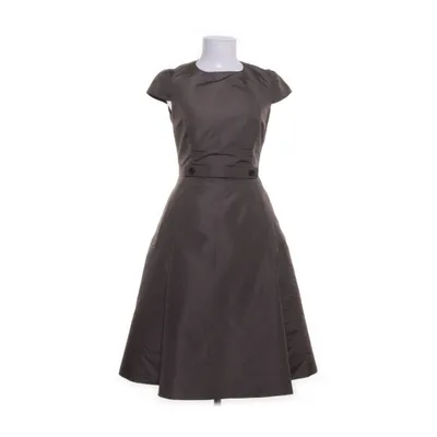 Jurk (Grijs) van Prada Polyester, Zijde
