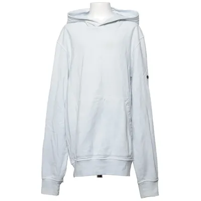 Sweat à capuche (Bleu) de Stone Island Junior Coton