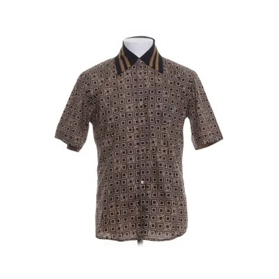 Kortärmad skjorta (Svart, Beige) från Dries van Noten