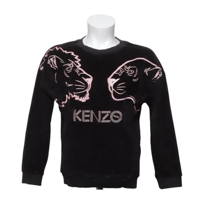 Sweatshirt (Zwart) van Kenzo Kids Katoen, Polyester