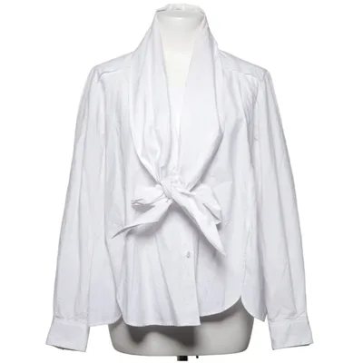 Strikblouse (Wit) van 3.1 Phillip Lim Katoen