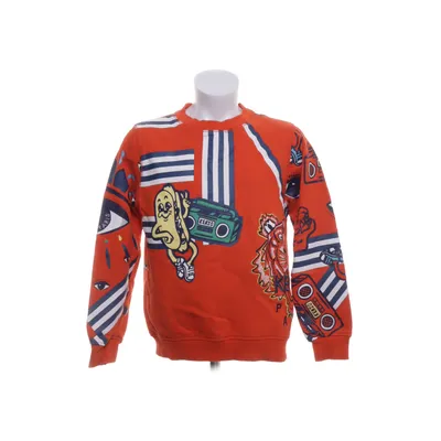 Collegetröja (Orange, Flerfärgad) från Kenzo Kids Bomull