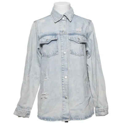 Spijkerjas (Blauw) van Denim Katoen, Polyester