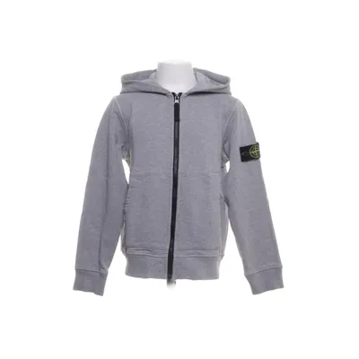 Sweat à capuche (Gris) de Stone Island Junior Coton
