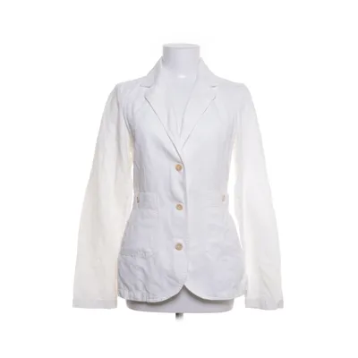 Blazer (Hvid) fra See by Chloé Bomuld, Linned