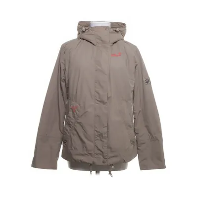 Jacka (Grå) från Jack Wolfskin Polyuretan, Bomull, Polyester