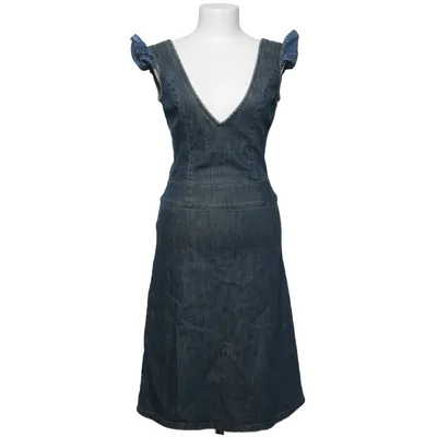 Robe en jean (Bleu) de Versace Jeans Couture Coton, Lyocell