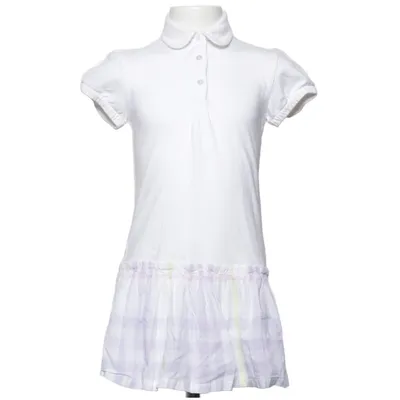 Robe polo (Blanc, Multicolore) de Burberry Coton, Élasthane