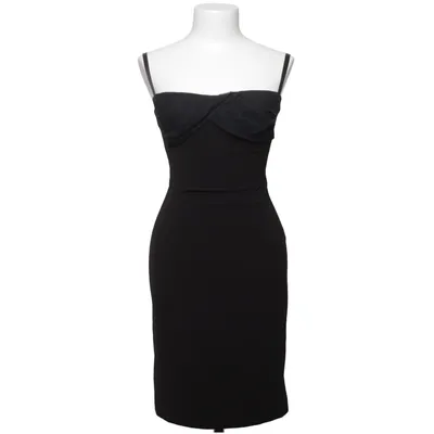 Robe (Noir) de Justcavalli Coton, Élasthane, Polyester