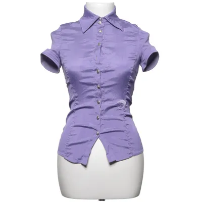 Short sleeve shirt (Purple) from Versace