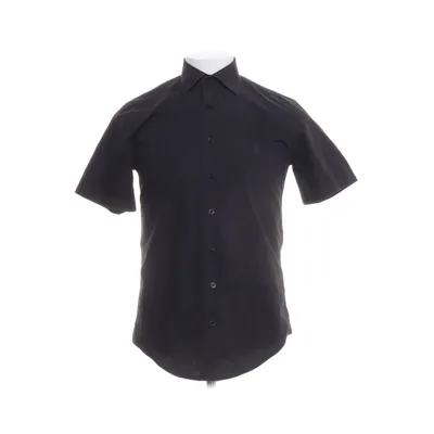 Kortärmad skjorta (Svart) från Yves Saint Laurent Bomull, Polyester