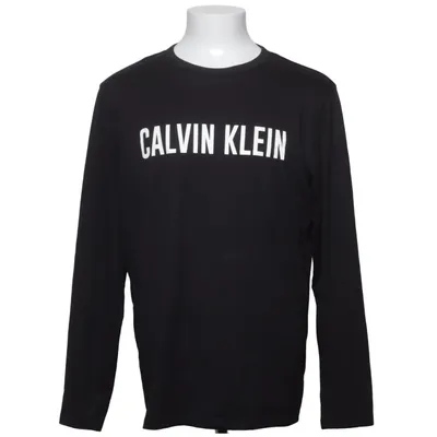 Långärmad t-shirt (Svart) från Calvin Klein Performance Bomull, Polyester