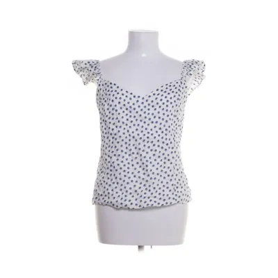 Top (Wit, Blauw) van H&M Linnen