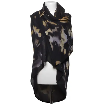 Infinity scarf (Black, Multicolored) from Alexander McQueen Silk