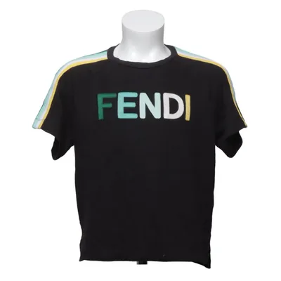T-shirt (Svart, Flerfärgad) från Fendi Kids Bomull