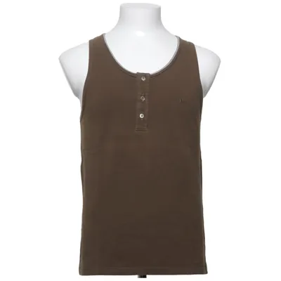 Tanktop (Bruin) van Dior Katoen, Elastaan