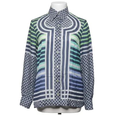 Blouse (Blue, Green, White) from Lanvin