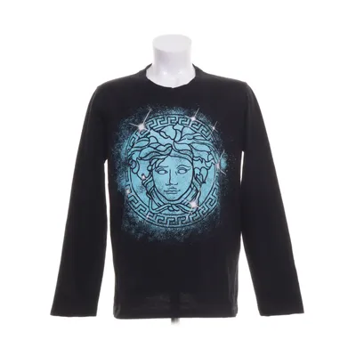 Lange mouwen shirt (Zwart) van Versace Katoen