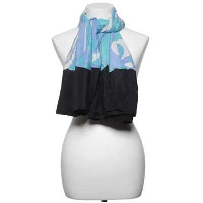 Sjaaltje (Zwart, Blauw, Meerkleurig) van Emilio Pucci Zijde