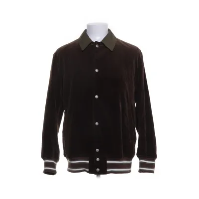 Jacket (Brown) from Comme des Garçons Homme Cotton, Cupro, Nylon, Polyester, Polyurethane