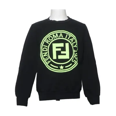 Collegetröja (Svart, Gul) från Fendi Kids Bomull