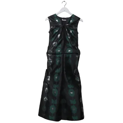 Jurk (Zwart, Groen, Zilver) van Jil Sander