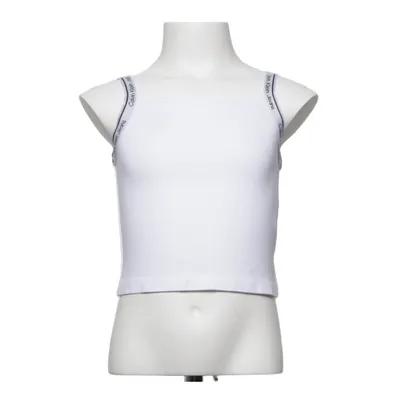 Tanktop (Wit) van Calvin Klein Jeans Elastaan, Polyamide, Viscose