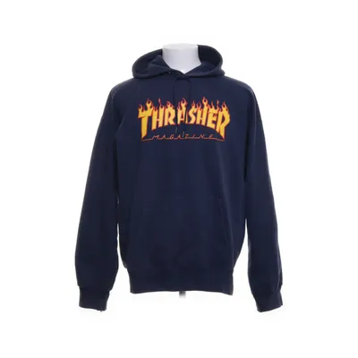 Huvtröja (Blå) från Thrasher Bomull, Polyester