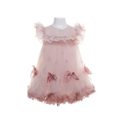 Robe de fille de fleur (Rose) de 137 Kids Luxury