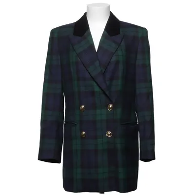 Blazer (Bleu, Vert) de Givenchy Laine