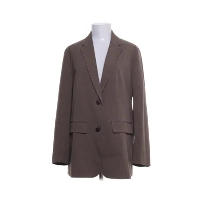Blazer (Bruin, Meerkleurig) van Uniqlo Gerecycled polyester