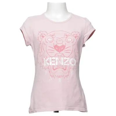 T-shirt (Roze) van Kenzo Kids Katoen, Elastaan