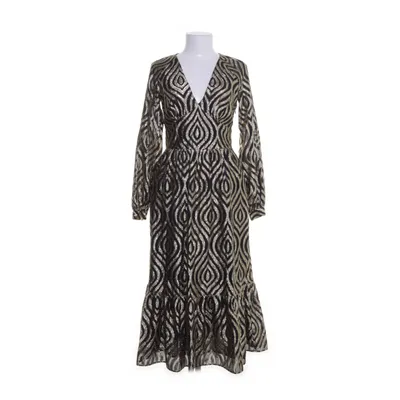 Klänning (Svart, Guldfärgad) från Michael Kors Metallfiber, Polyester