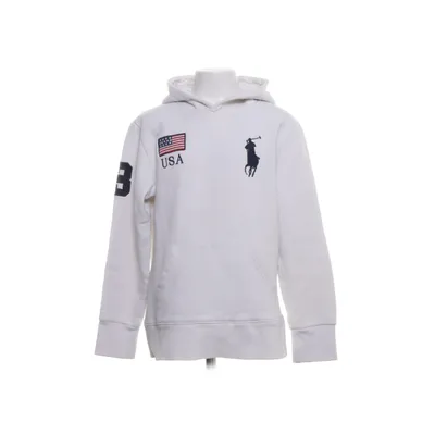 Huvtröja (Vit) från Ralph Lauren Bomull, Elastan