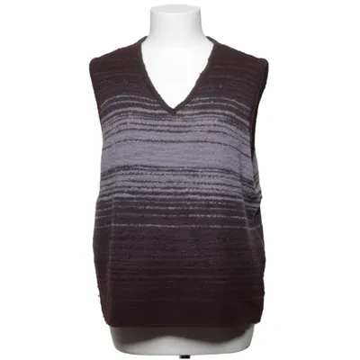 Slipover (Brown, Gray) from Dries van Noten Polyamide, Wool