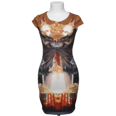 Kjole (Sort, Flerfarvet) fra Philipp Plein Polyester
