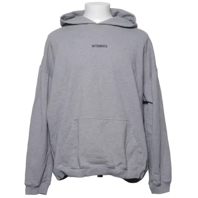 Capuchon sweater (Grijs) van Vetements Katoen, Polyester