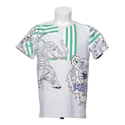 T-shirt (Gray, Multicolored) from Kenzo Kids Cotton, Polyester