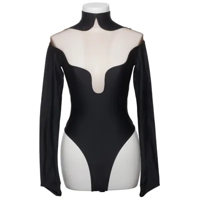 Body (Svart, Brun) från Mugler Bomull, Elastan, Polyamid
