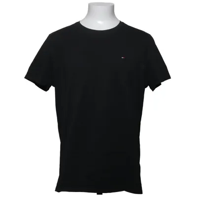 T-shirt (Zwart) van Tommy Hilfiger Jeans Katoen
