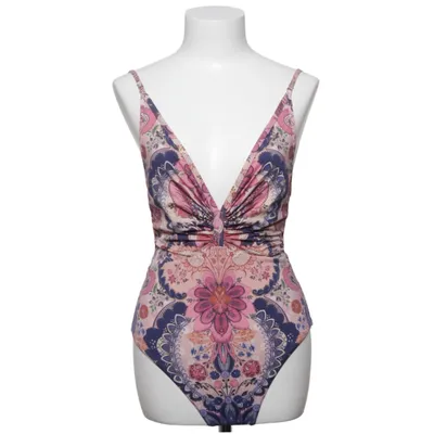 Maillot de bain une pièce (Rose, Violet, Multicolore) de Zimmermann Élasthane, Polyamide