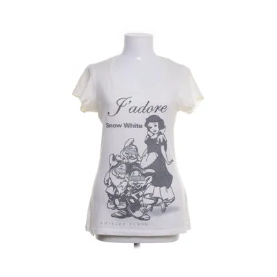 T-shirt (Beige) van Philipp Plein Katoen, Polyester