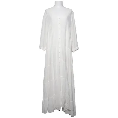 Robe (Blanc) de Zara Coton, Viscose