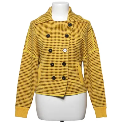 Blazer (Gul, Sort) fra Kenzo Akryl, Bomuld, Uld
