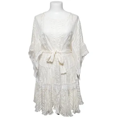 Jurk (Beige) van Zimmermann Katoen, Polyamide, Zijde, Viscose