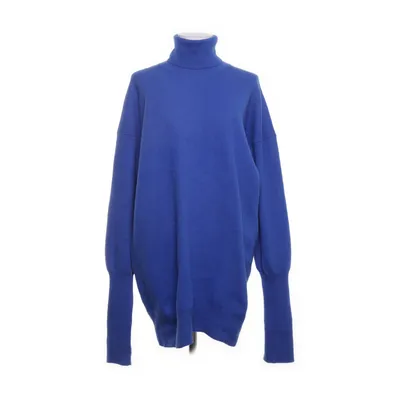 Turtleneck (Blå) fra Maison Margiela Læder, Uld