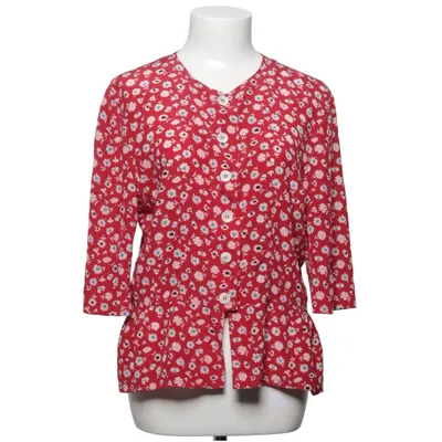 Blus (Röd, Flerfärgad) från Jil Sander Silke