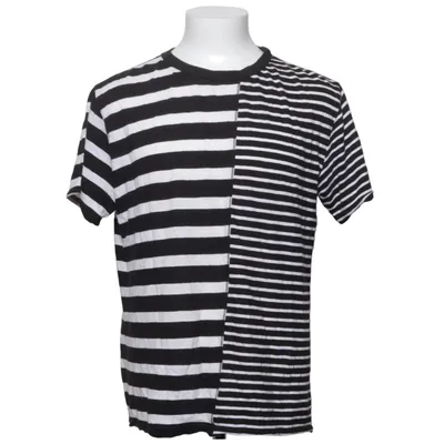 T-shirt (Schwarz, Weiß) von T by Alexander Wang Baumwolle, Elasthan, Leinen